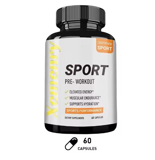 Sport Pre Workout Supplement - Build Muscle and Strength, Improve Exercise Performance, and Promote Recovery After Exercise