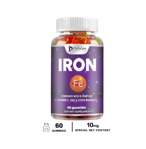 Iron Gummies - Containing Vitamin C for Immune Support of Red Blood Cell Production