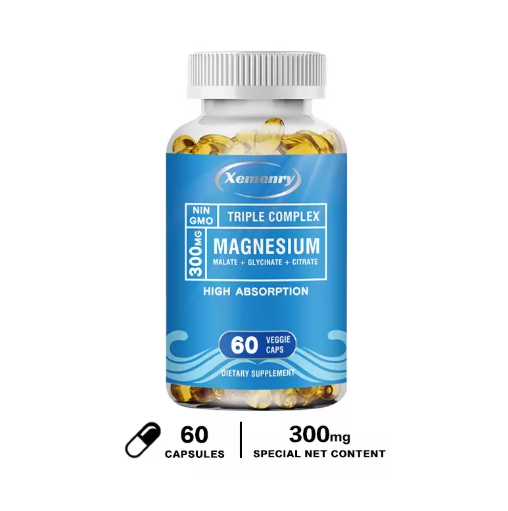 Triple Magnesium Complex - Contains Glycine, Malic Acid and Magnesium Citrate