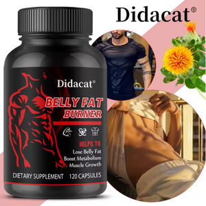 Belly Fat Burner for Men - Reduce Body Fat, Preserve Muscle Mass & Promote Healthy Metabolism - CLA Dietary Supplement