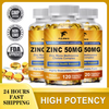 Zinc Capsules, Ultra Absorbable, Non-GMO, Gluten Free, 120 Vegetarian Capsules