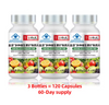 3 Bottles Multivitamin Minerals Supplements Multi Vitamin Calcium Iron Zinc Selenium Tablets For Men And Women Support Non-Gmo
