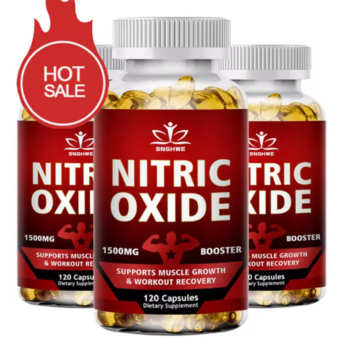 Nitric Oxide Booster Pre-Workout Boosts Muscle, Pump, Energy and Endurance,Performance & Muscle Mass,L-arginine Supplement