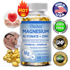 Daitea Magnesium and Zinc Capsules - Magnesium Glycinate Supplement to Support Muscle, Nerve, Joint and Heart Health