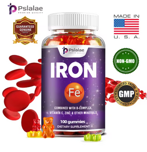 Iron Gummies - Containing Vitamin C for Immune Support of Red Blood Cell Production