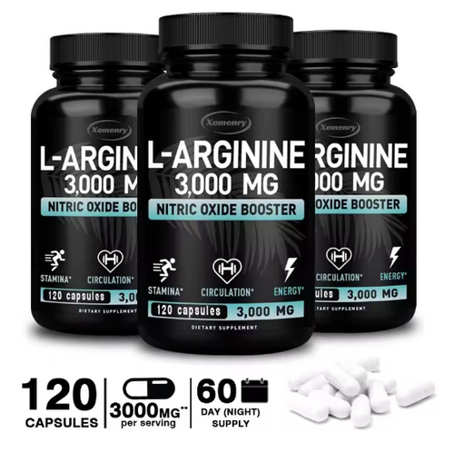 L-Arginine 3000mg - Enhance Performance, Endurance, Lean Muscle, and Improve Men's Health