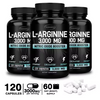 L-Arginine 3000mg - Enhance Performance, Endurance, Lean Muscle, and Improve Men's Health