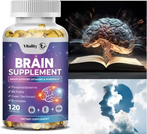 Brain Supplement - Contains Multivitamin And Mineral Extracts To Improve Memory