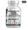 Thyroid Support Supplement for Men and Women - Promotes Thyroid Health and Metabolism - With Iodine, Zinc and Selenium