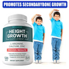 Natural Height Growth Maximizer for Kids, Teens and Adults Zinc and Calcium Increase Peak Height Supplement Bone Strength