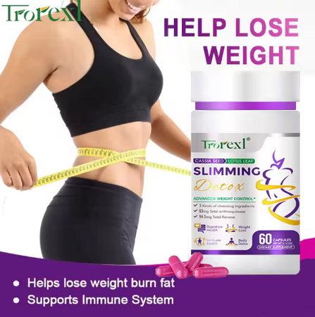 Weight Loss Products, Slimming Detox, Powerful Fat Burner Diet Pills to Preserve Lean & Burn Stubborn Fat, Metabolism Booster