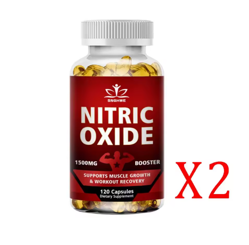 Nitric Oxide Booster Pre-Workout Boosts Muscle, Pump, Energy and Endurance,Performance & Muscle Mass,L-arginine Supplement